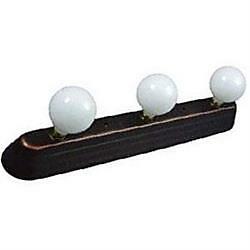 Rv Interior Vanity Light Weathered Copper 3 Bulb Light Gs58am557 15xz10 Ebay