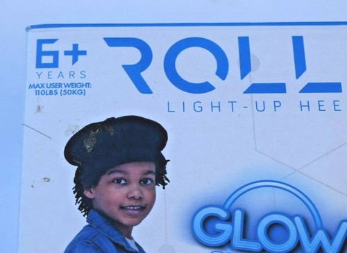 Rollers LED Light Up Heel Skates Glow & Roll One Size - 第 3/9 張圖片