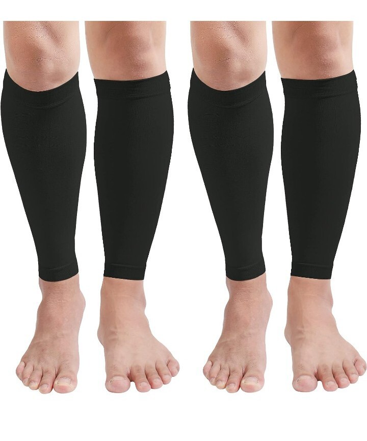 2030 mmHg Medical Calf Compression Sleeve Socks Varicose Veins Travel