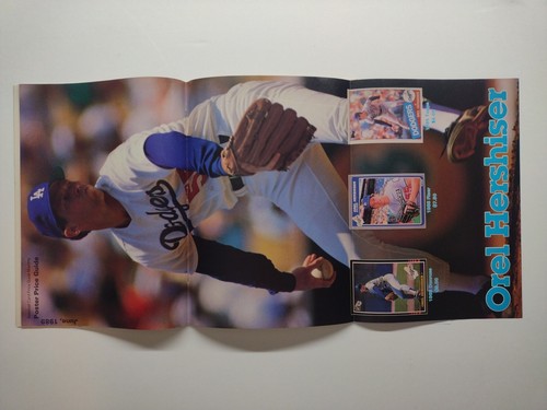Baseball Price Guide Magazine June 1989 - Wade Boggs Orel Hershiser Poster - Picture 4 of 5