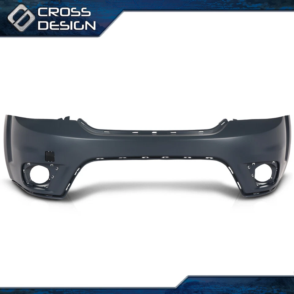 Крышка переднего бампера подходит для Dodge Journey Sport 2011 2012-2018 годов выпуска с отверстиями для противотуманных фар - Изображение 3 из 4