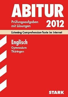 Abitur-Prüfungsaufgaben Gymnasium Thüringen; Englis... | Buch | Zustand sehr gut - Heidrun Poser, Paul Jenkinson