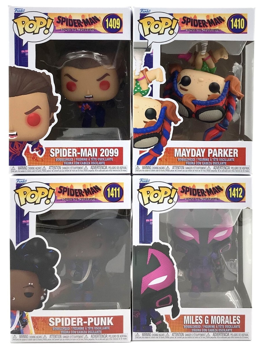 Funko POP!東映スパイダーマン　アクロス・ザ・スパイダーバース4体セット Funko Pop! Spider-Man Across The Spider Verse Set of 4 with