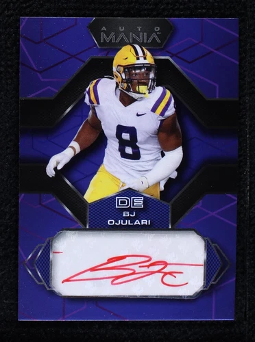 2022 Wild Card Auto Mania Retail BJ Ojulari #AM-H5