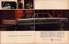 1966 Chrysler Imperial Two Page Print Ad New 67 Prestige Automobile 1966 Chrysler Imperial Two Page Print Ad New 67 Prestige Automobile
