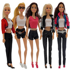 Kleidung & Zubehör für Barbie Puppe Hose To...