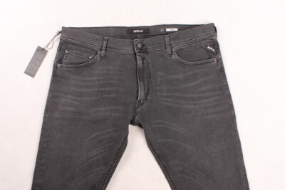 Replay MA931H 13A 142 098 Jondrill Herren Jeans, Denim, Grau