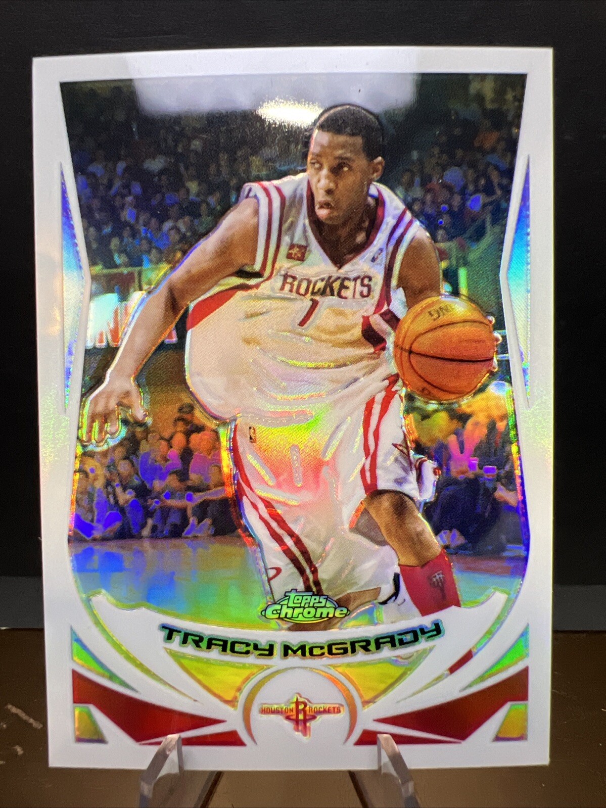 2004-05 Topps Chrome Refractor Tracy McGrady #136 HOF MINT!