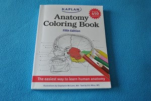 Download Anatomy Coloring Book Fifth Edition by Kaplan 450 Detailed Medical Illustrations 9781618655981 ...