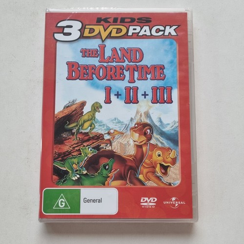 Land before Time I+II+III (DVD, 3-Disc) PAL Region 2&4 (3-Movie Collection) NEW - Picture 3 of 7