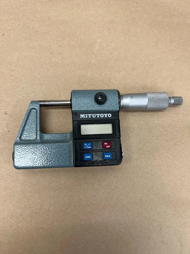 Mitutoyo 293-301 0-1”, 0-25mm .0001”, 0.001mm Digimatic Micrometer