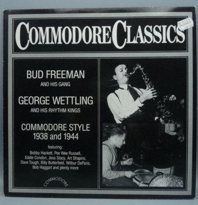 LP Vinyl Bud Freeman & His Gang George Wettling & His Rhythm Kings Style 1938/44