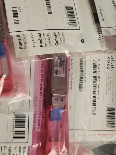 NEW SEALED  CISCO QSFP-100G-ER4L-S 100GBASE ER4 40km SMF - 2yrs Warranty  - Picture 10 of 15