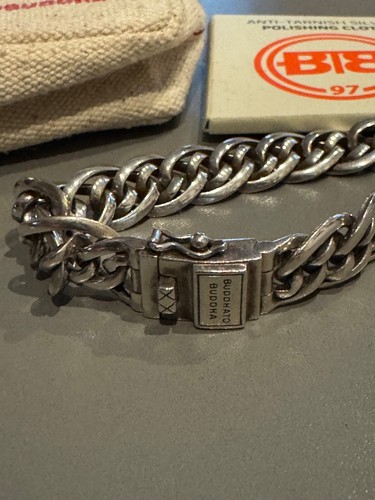 Buddha to Buddha Nathalie XS silver bracelet 19cm