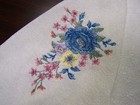 BonWorth 2 Piece Set Embroidered Flowers Short Sleeve Shirt Pants Medium EUC — photo 4