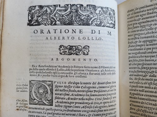 1569 ORATIONS by MANY ILLUSTRIOUS MEN - FRANCESCO SANSOVINO antique VELLUM - Picture 5 of 21