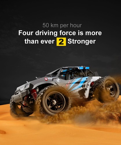 40+MPH 1/18 Scale RC Car 2.4G 4WD High Speed Fast Remote Controlled Large TRACK - Picture 12 of 25