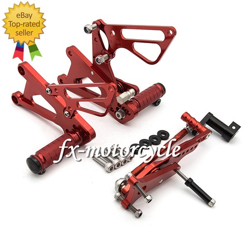 Juego de estriberas traseras CNC para Triumph Daytona 765 2019-2022 pedales cambio motocicleta - Imagen 5 de 9