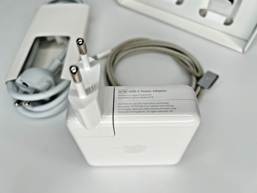 Appel 87W MagSafe 2 Power Adapter mit Verlängerung (A1719) - Bild 2 von 3