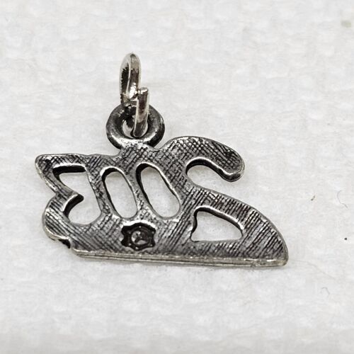 Charm Bracelet Charms Metal Pewter SilverTone Teepee Sun Seahorse Ladybug Flower - Picture 8 of 15