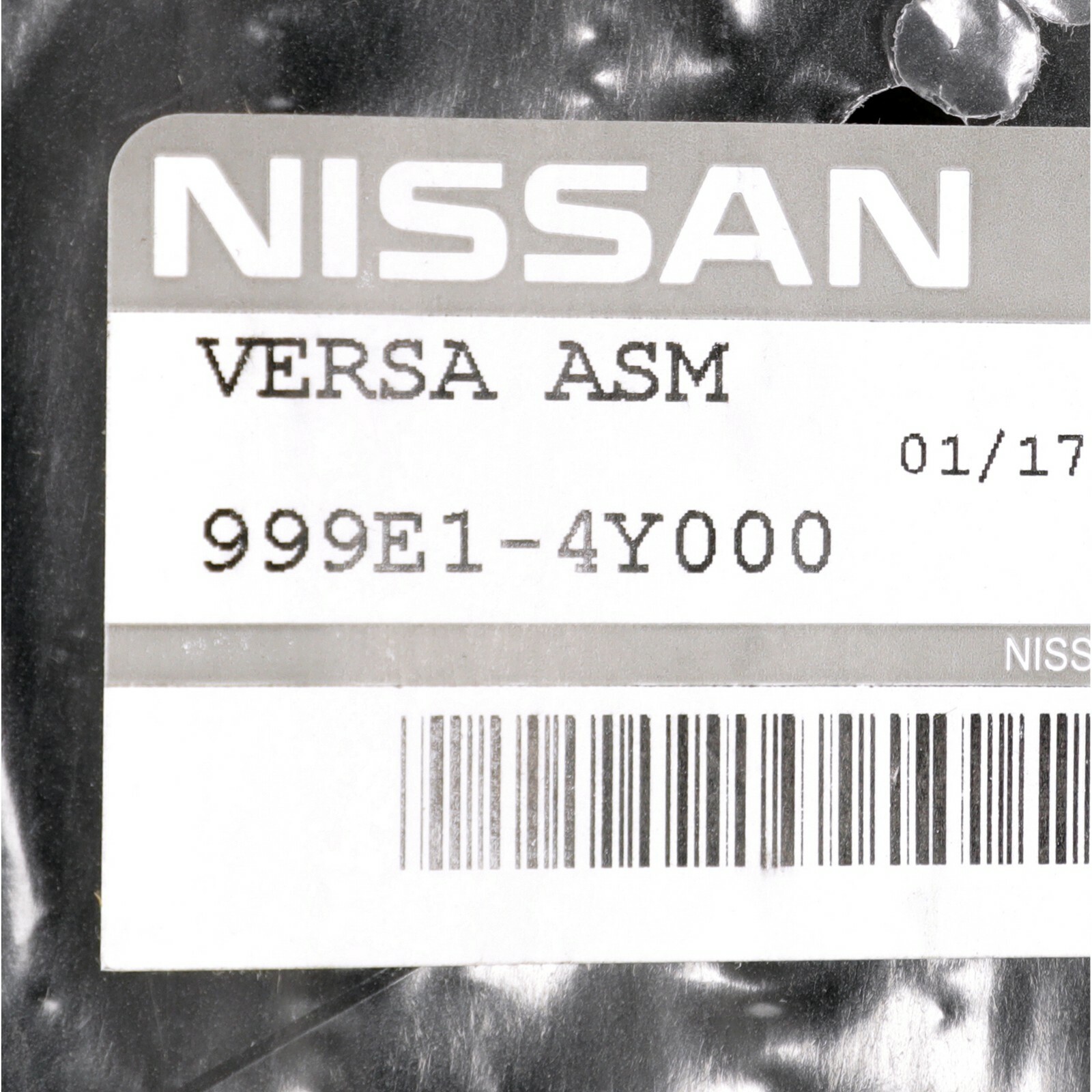 NEW OEM 20132019 Nissan Versa All Weather Black Rubber Front & Rear