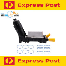 Oil Cooler & Filter Housing & Intake Gaskets For 2014-2017 Jeep Chrysler 3.6