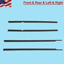 Set Door Belt Weatherstrip Outer For Toyota Land Cruiser FZJ80 FJ80 1990-1998