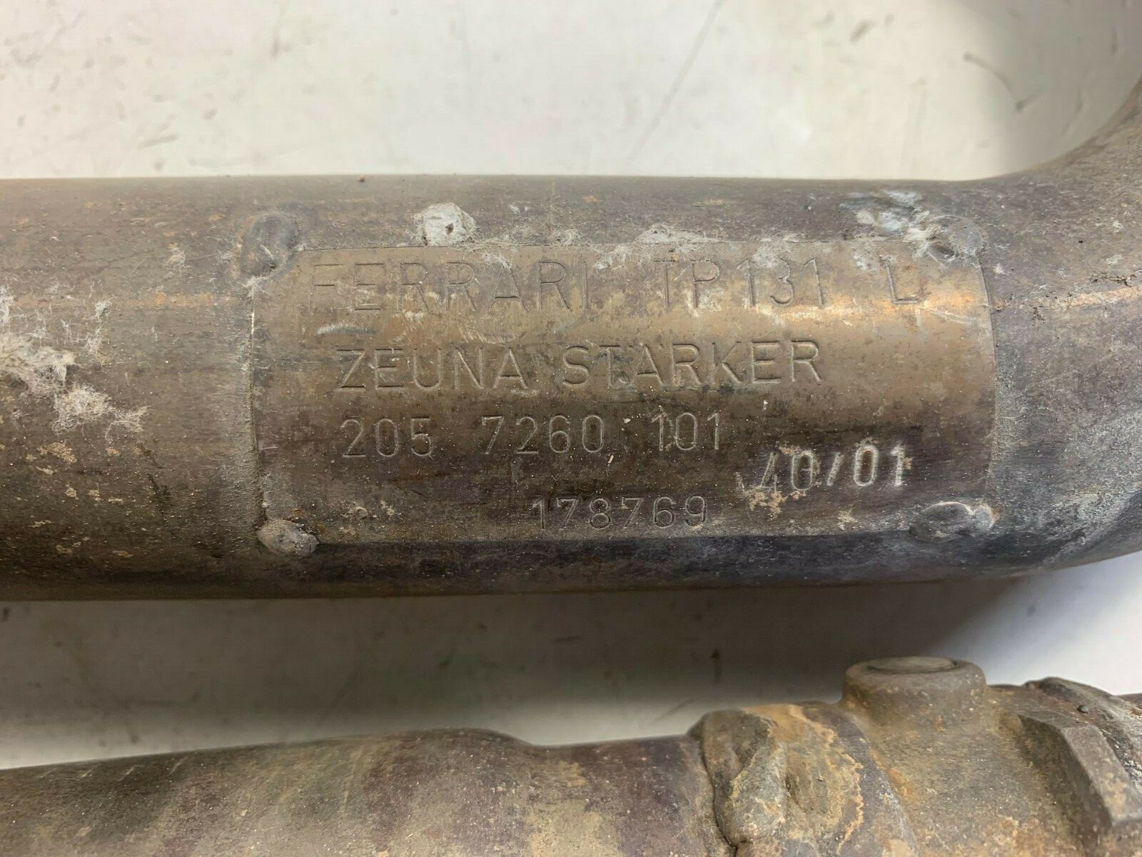 2000-2004 Ferrari 360 LH Exhaust Tip OEM 178769