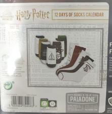 New Sealed Harry Potter 12 Days of Socks Christmas Advent Calendar
