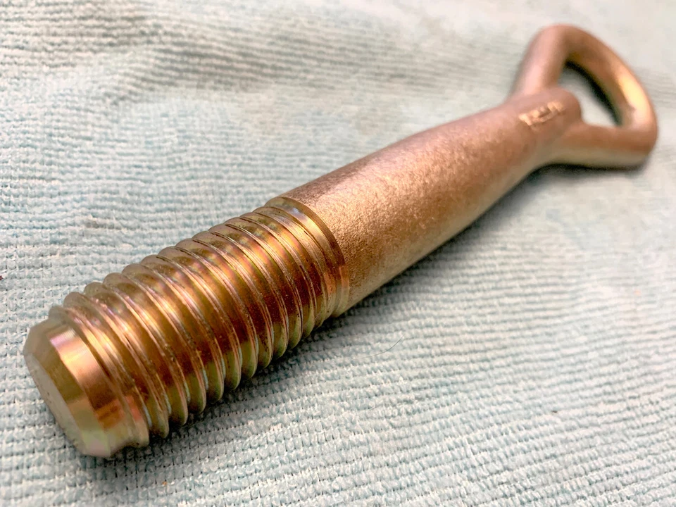 Infiniti FX35 FX45 G35 2006-2013 OEM dorado tornillo ojo de remolque tirar gancho perno Foto 2 de 4