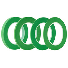 4 Rolls Fine Line Tape Green , Fineline Masking Tape in 1/16, 1/8, 1/4