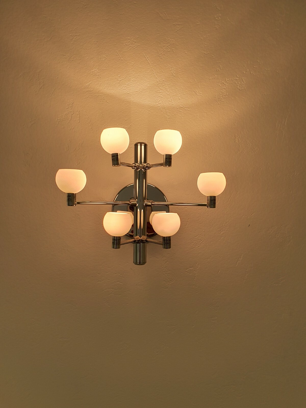 Applique murale moderne grise blanche Market Set luminaire salon