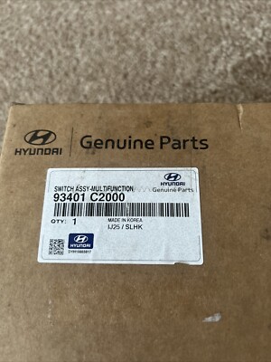 2015 - 2019 Hyundai Sonata Head Light & Front Wiper Switches 93401 ...