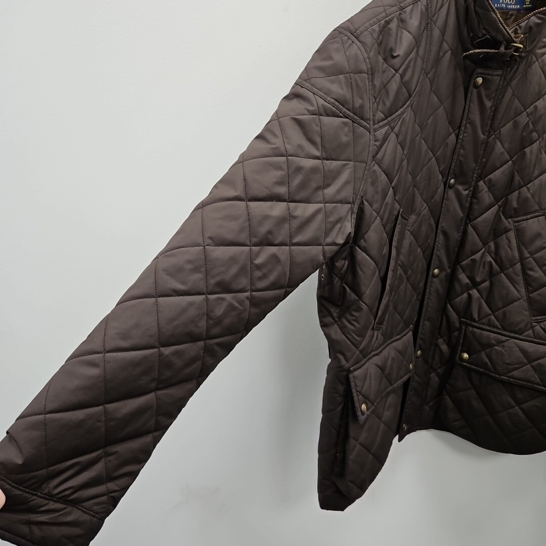 PONY Ralph Lauren Polo Diamond Trapunta Caccia Tiro Country Giacca XL Grande Alta