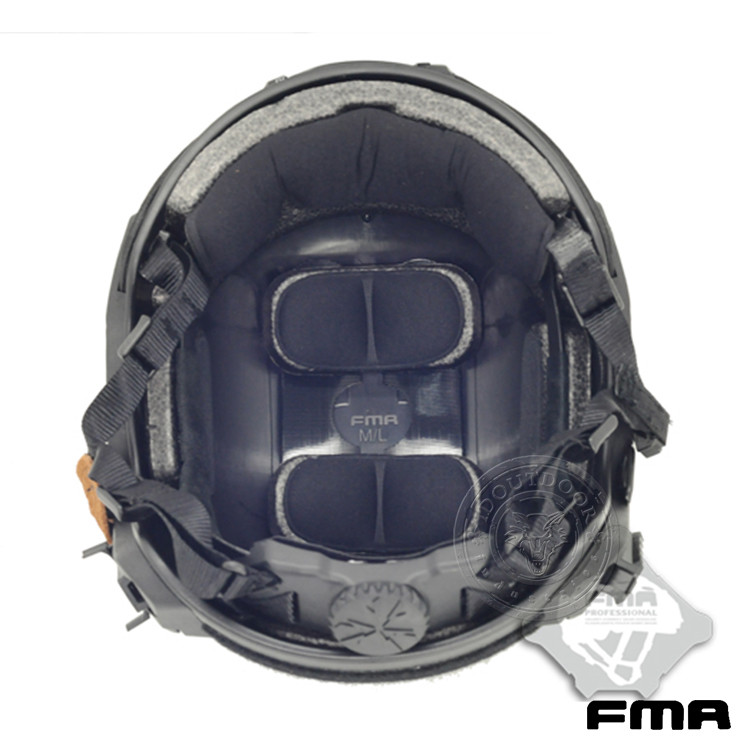 Casque Airsoft FMA Caiman Avec Rail NVG - Idéal Pour Paintball, Militaire Et Chasse - 7 Couleurs Au Choix