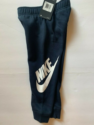 Nike little boys 86D948 Jumbo Futura Fleece Jogger Pants Navy size 4 - Picture 3 of 4