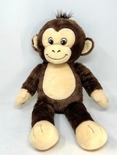 Build A Bear Workshop Brown Smiley Monkey 2020 Plush BABW Chimp