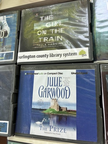 Lot Of 10 Audio Books CDs Thriller, Romance Fiction Novels Ex Library Unabridged - Picture 4 of 7