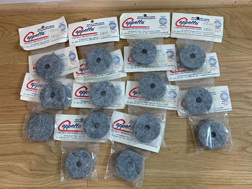 CAPPELLA Lot of 28x Hi-Hat Stand Cymbal Seat 2" FELT Replacement Parts New Stock