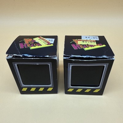 1988 Vintage Max Headroom MTV Sticker Roll Applause Inc Open Box