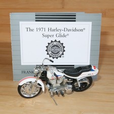 Harley-Davidson Franklin Mint 1/24 Motorcycle Model  1971 Super Glide