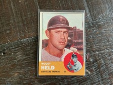 1963 Topps - Woodie Held #435