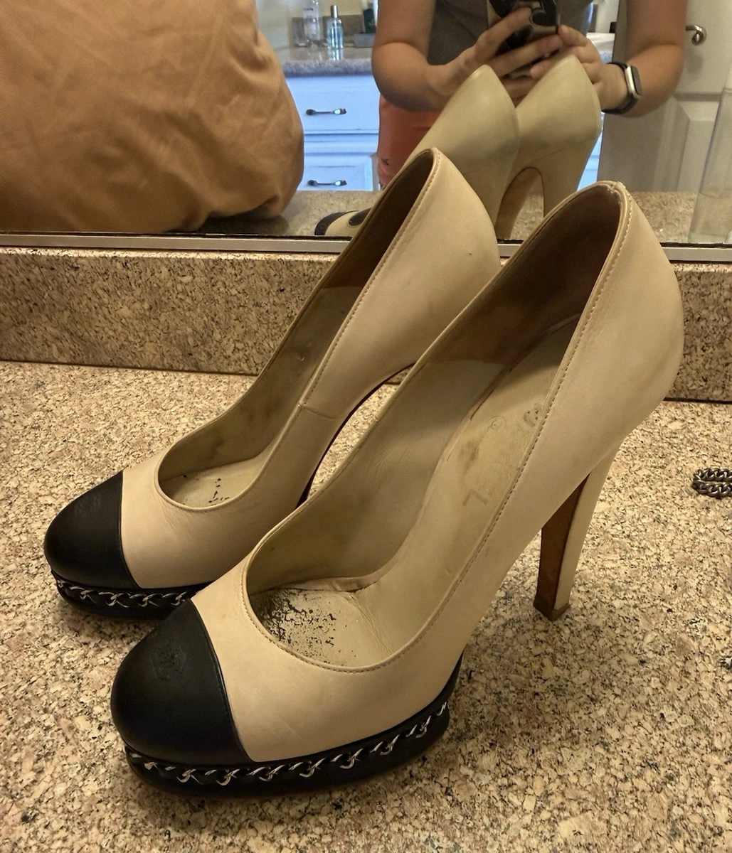 CHANEL Beige Women's Cap Toe for sale - eBay