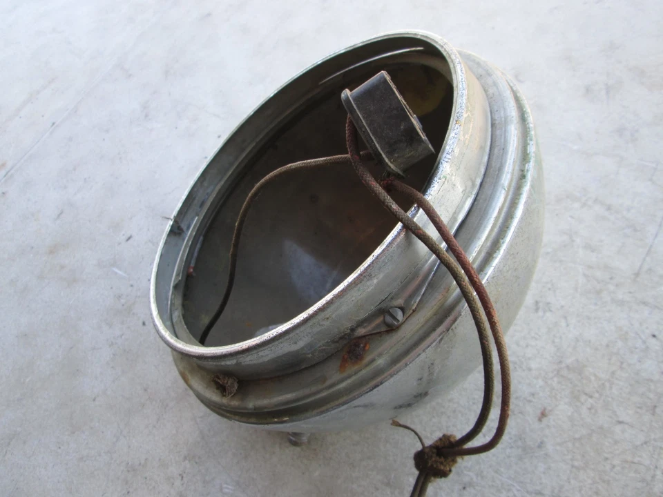 Harley-Davidson GUÍA Faro Cubo Hydra Glide Panhead EL FL 1949-1959 OEM Foto 4 de 4