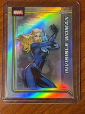 2026 Topps Chrome Marvel Comics #55 Invisible Woman Refractor