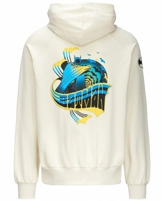  Kappa Authentic Zefiro Warner Bros Batman Herren Hoodie Hoodie Beige 