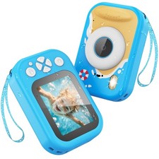 Kids Waterproof Camera, 1080P HD Underwater Digital Camera for Kids Aged 3-12...
