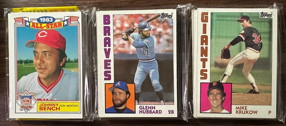 Topps Rack Pack Mario Soto 1984, Jorge Orta, Bryn Smith, Ron Cey, mostrando Foto 3 de 4