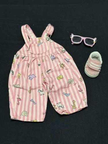 American Girl Doll Bitty Baby Wild Things Set - Overalls, Sunglasses & Shoe