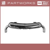 EndschalldäMpfer FüR Porsche 911 F 2.0 - 2.4 Sportauspuff 2X 70Mm TÜV Edelstahl